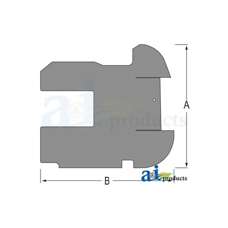 A & I Products Floor Mat 0" x0" x0" A-CFM420